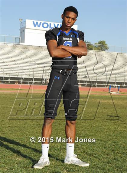 Thumbnail 2 in Chandler (2015 Preseason Top 25 Photo Shoot) photogallery.