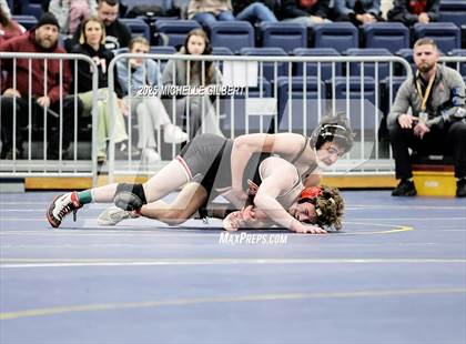 Thumbnail 3 in NYSPHSAA Wrestling Dual Finals Round 1 (Plainedge vs Port Jervis) photogallery.