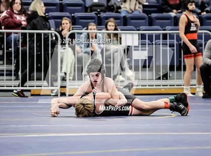 Thumbnail 1 in NYSPHSAA Wrestling Dual Finals Round 1 (Plainedge vs Port Jervis) photogallery.