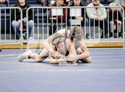 Thumbnail 3 in NYSPHSAA Wrestling Dual Finals Round 1 (Plainedge vs Port Jervis) photogallery.