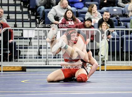 Thumbnail 2 in NYSPHSAA Wrestling Dual Finals Round 1 (Plainedge vs Port Jervis) photogallery.