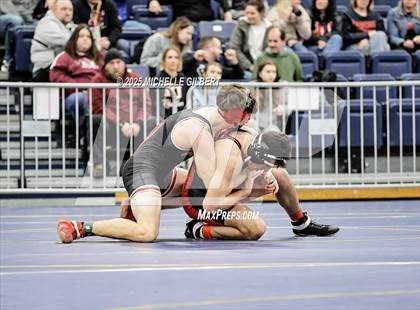 Thumbnail 1 in NYSPHSAA Wrestling Dual Finals Round 1 (Plainedge vs Port Jervis) photogallery.