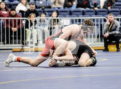 Thumbnail 3 in NYSPHSAA Wrestling Dual Finals Round 1 (Plainedge vs Port Jervis) photogallery.