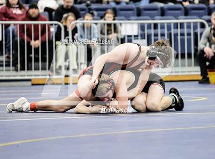 Thumbnail 1 in NYSPHSAA Wrestling Dual Finals Round 1 (Plainedge vs Port Jervis) photogallery.