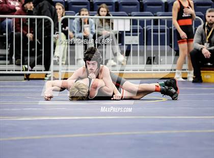 Thumbnail 2 in NYSPHSAA Wrestling Dual Finals Round 1 (Plainedge vs Port Jervis) photogallery.