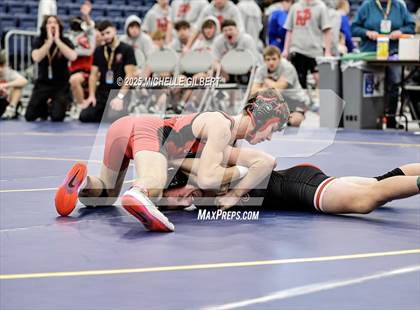 Thumbnail 1 in NYSPHSAA Wrestling Dual Finals Round 1 (Plainedge vs Port Jervis) photogallery.