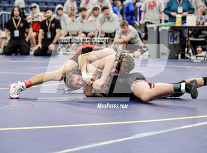 Thumbnail 1 in NYSPHSAA Wrestling Dual Finals Round 1 (Plainedge vs Port Jervis) photogallery.