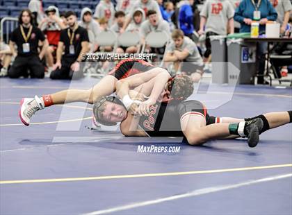 Thumbnail 2 in NYSPHSAA Wrestling Dual Finals Round 1 (Plainedge vs Port Jervis) photogallery.
