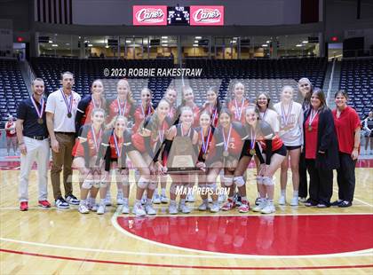 Thumbnail 3 in Randall vs. Salado (UIL 4A Volleyball Semifinal Medal Ceremony) photogallery.