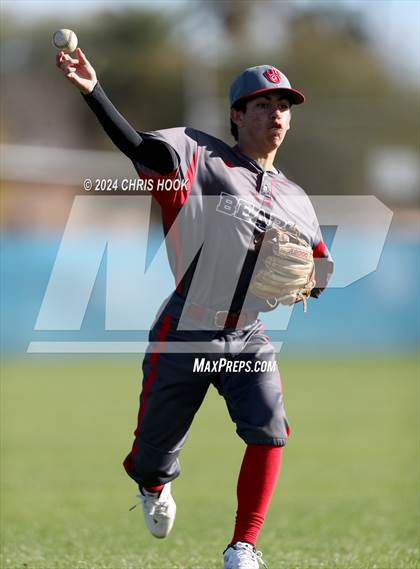 Thumbnail 2 in Yuma Catholic vs Bradshaw Mountain (Lancer Baseball Classic) photogallery.