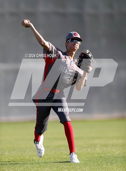 Thumbnail 3 in Yuma Catholic vs Bradshaw Mountain (Lancer Baseball Classic) photogallery.