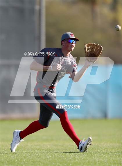 Thumbnail 2 in Yuma Catholic vs Bradshaw Mountain (Lancer Baseball Classic) photogallery.