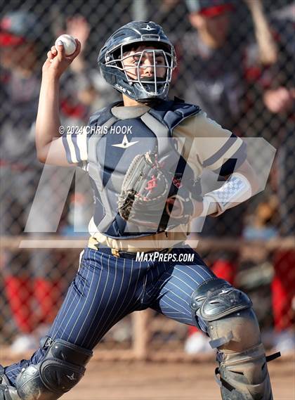 Thumbnail 3 in Yuma Catholic vs Bradshaw Mountain (Lancer Baseball Classic) photogallery.