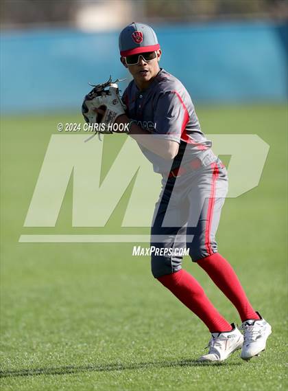 Thumbnail 1 in Yuma Catholic vs Bradshaw Mountain (Lancer Baseball Classic) photogallery.