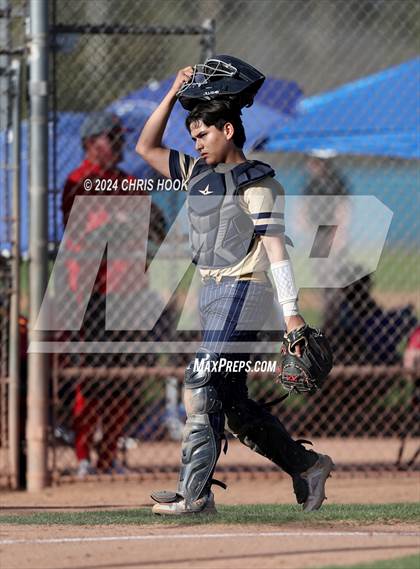 Thumbnail 2 in Yuma Catholic vs Bradshaw Mountain (Lancer Baseball Classic) photogallery.