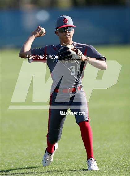 Thumbnail 3 in Yuma Catholic vs Bradshaw Mountain (Lancer Baseball Classic) photogallery.