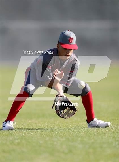 Thumbnail 1 in Yuma Catholic vs Bradshaw Mountain (Lancer Baseball Classic) photogallery.