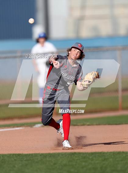 Thumbnail 2 in Yuma Catholic vs Bradshaw Mountain (Lancer Baseball Classic) photogallery.