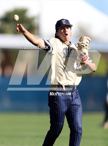 Thumbnail 2 in Yuma Catholic vs Bradshaw Mountain (Lancer Baseball Classic) photogallery.