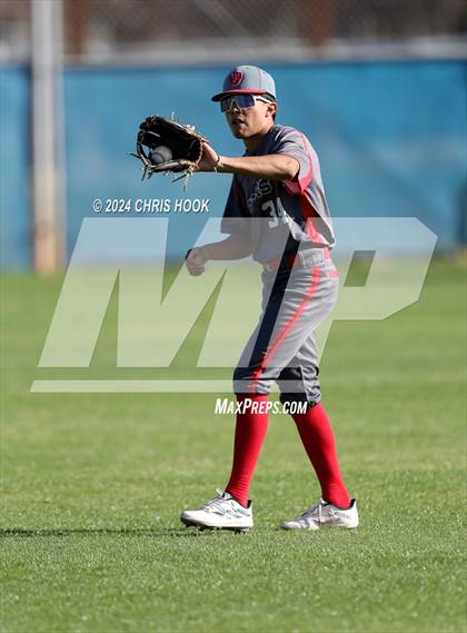 Thumbnail 1 in Yuma Catholic vs Bradshaw Mountain (Lancer Baseball Classic) photogallery.
