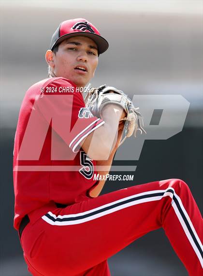 Thumbnail 3 in Walden Grove vs Estrella Foothills (Lancer Baseball Classic) photogallery.