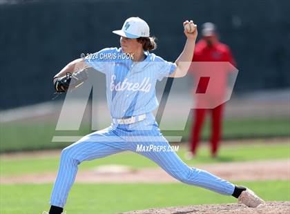 Thumbnail 2 in Walden Grove vs Estrella Foothills (Lancer Baseball Classic) photogallery.