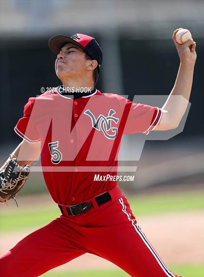 Thumbnail 2 in Walden Grove vs Estrella Foothills (Lancer Baseball Classic) photogallery.