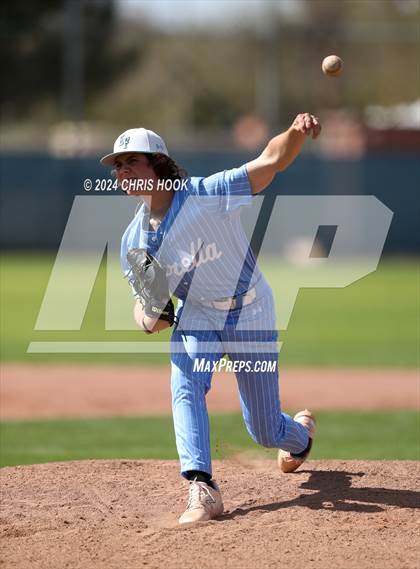 Thumbnail 2 in Walden Grove vs Estrella Foothills (Lancer Baseball Classic) photogallery.