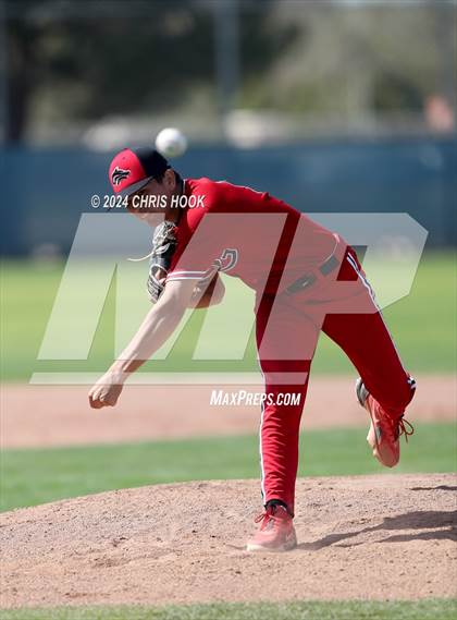 Thumbnail 1 in Walden Grove vs Estrella Foothills (Lancer Baseball Classic) photogallery.