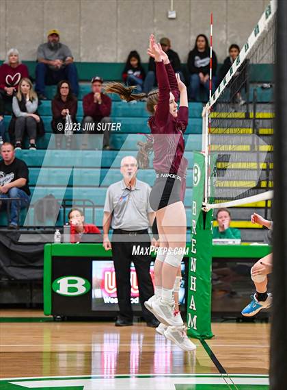 Thumbnail 1 in Johnson City vs Thrall (UIL 2A Region IV Semifinal) photogallery.
