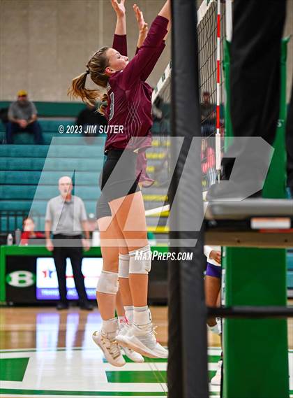 Thumbnail 1 in Johnson City vs Thrall (UIL 2A Region IV Semifinal) photogallery.