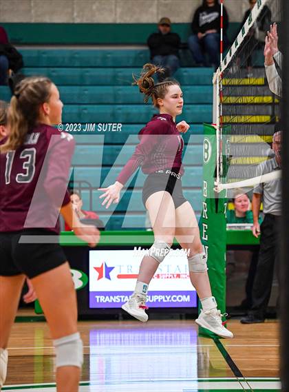 Thumbnail 1 in Johnson City vs Thrall (UIL 2A Region IV Semifinal) photogallery.