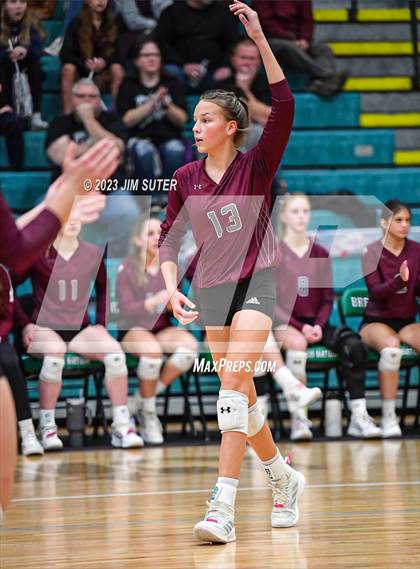 Thumbnail 3 in Johnson City vs Thrall (UIL 2A Region IV Semifinal) photogallery.