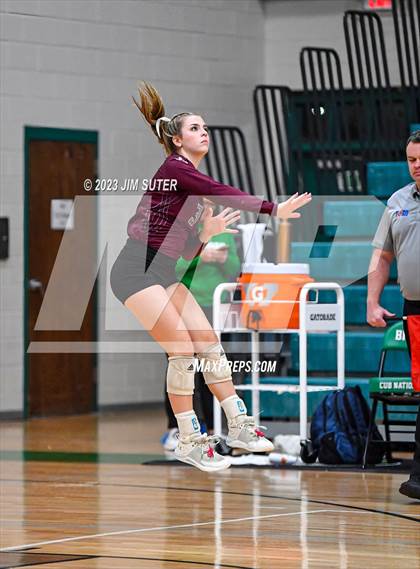 Thumbnail 2 in Johnson City vs Thrall (UIL 2A Region IV Semifinal) photogallery.