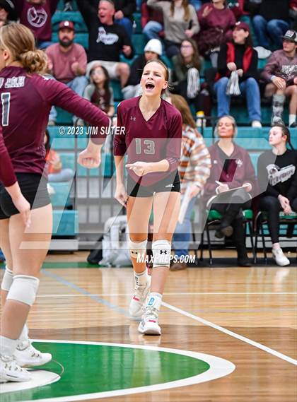 Thumbnail 2 in Johnson City vs Thrall (UIL 2A Region IV Semifinal) photogallery.