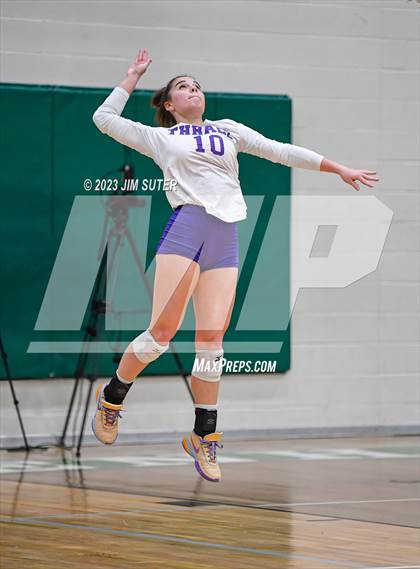 Thumbnail 1 in Johnson City vs Thrall (UIL 2A Region IV Semifinal) photogallery.