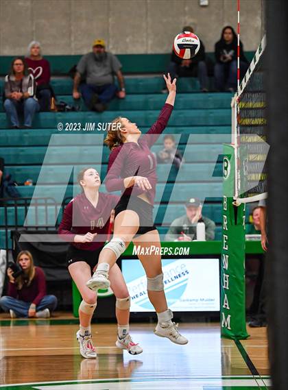Thumbnail 1 in Johnson City vs Thrall (UIL 2A Region IV Semifinal) photogallery.