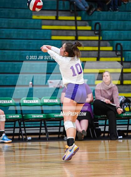 Thumbnail 1 in Johnson City vs Thrall (UIL 2A Region IV Semifinal) photogallery.