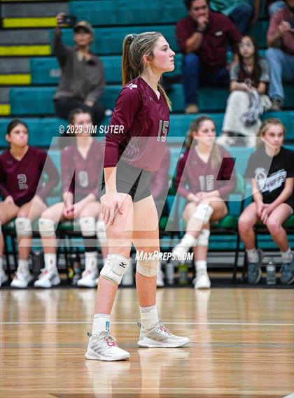 Thumbnail 2 in Johnson City vs Thrall (UIL 2A Region IV Semifinal) photogallery.