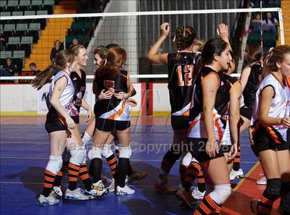 Thumbnail 3 in East Rockaway vs Lake George (NYSPHSAA Class C Pool Play) photogallery.