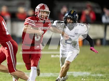 Thumbnail 3 in Brentwood @ Fort Cherry (WPIAL 1A Round 1) photogallery.