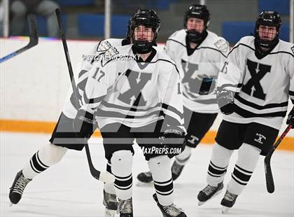 Thumbnail 2 in Hamden vs. Xavier (CIAC D1 Quarterfinal) photogallery.