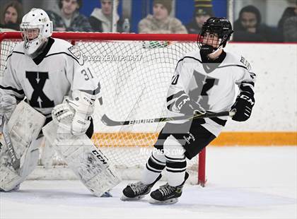 Thumbnail 2 in Hamden vs. Xavier (CIAC D1 Quarterfinal) photogallery.