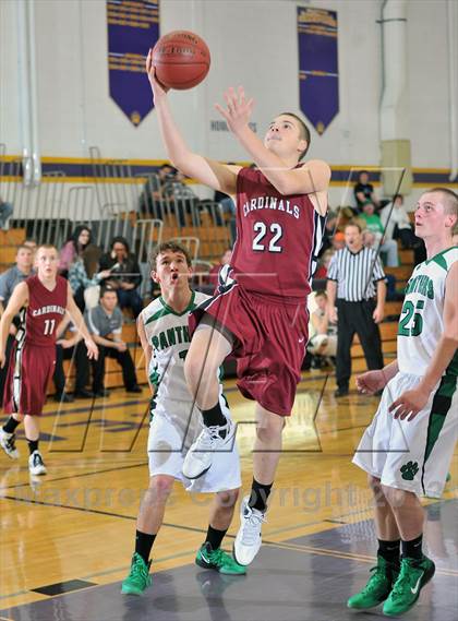 Thumbnail 2 in Prairie Farm vs. Spring Valley (Clayton Holiday Tournament) photogallery.