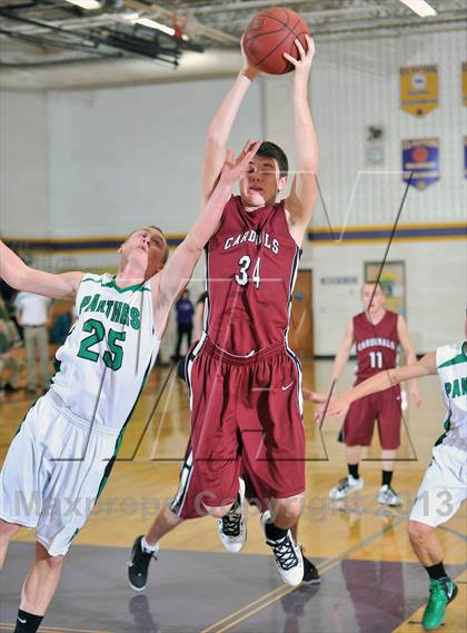 Thumbnail 2 in Prairie Farm vs. Spring Valley (Clayton Holiday Tournament) photogallery.