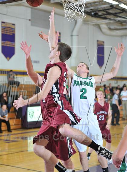 Thumbnail 2 in Prairie Farm vs. Spring Valley (Clayton Holiday Tournament) photogallery.
