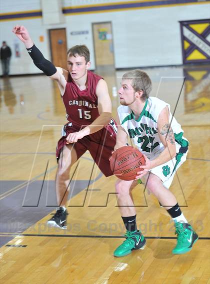 Thumbnail 2 in Prairie Farm vs. Spring Valley (Clayton Holiday Tournament) photogallery.