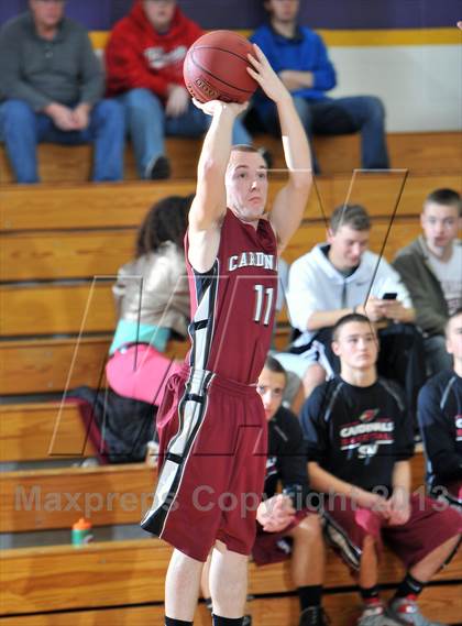 Thumbnail 3 in Prairie Farm vs. Spring Valley (Clayton Holiday Tournament) photogallery.