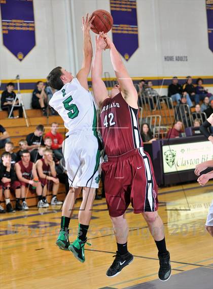 Thumbnail 3 in Prairie Farm vs. Spring Valley (Clayton Holiday Tournament) photogallery.