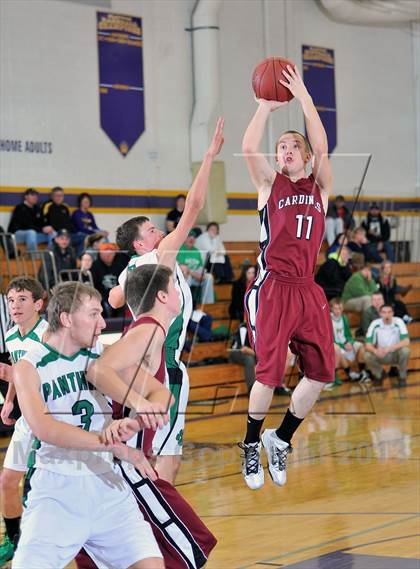Thumbnail 1 in Prairie Farm vs. Spring Valley (Clayton Holiday Tournament) photogallery.